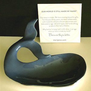 NOT for Sale - Mariposa - blue Whale Dip Dish